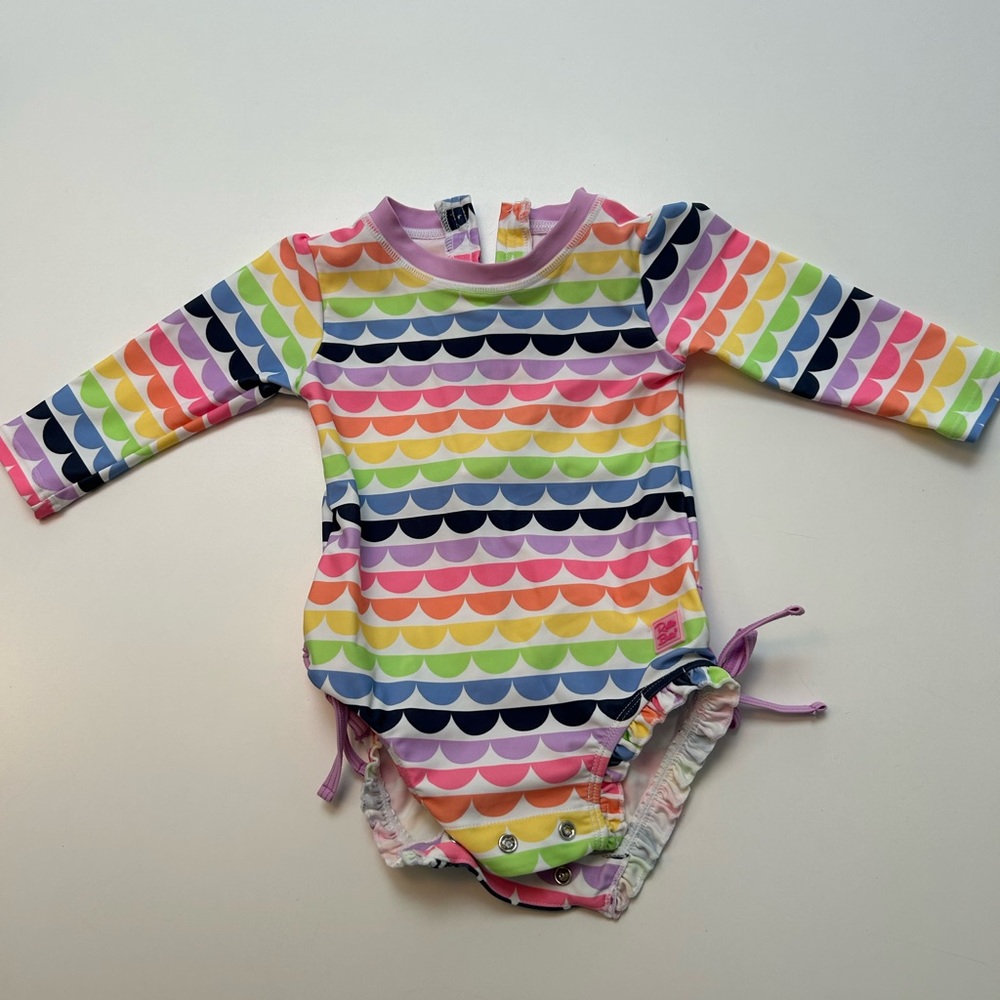 Ruffle Butts baby girls swimsuit 6-12 months